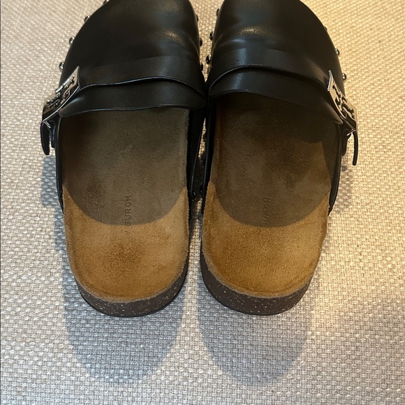 Tory Burch Mellow Studded Mule Black Size 8.5 - Picture 9 of 10